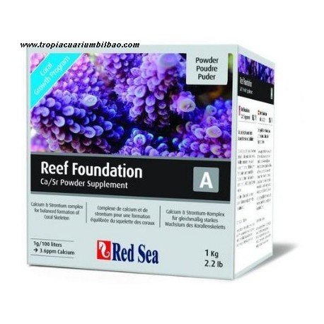 REEF FOUNDATION A(CALCIO) 1 KG - RED SEA