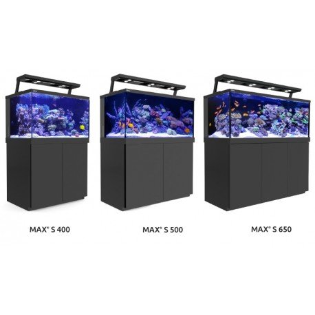 Max S 650 LED Sistema arrecife Completo y Kit - NEGRO